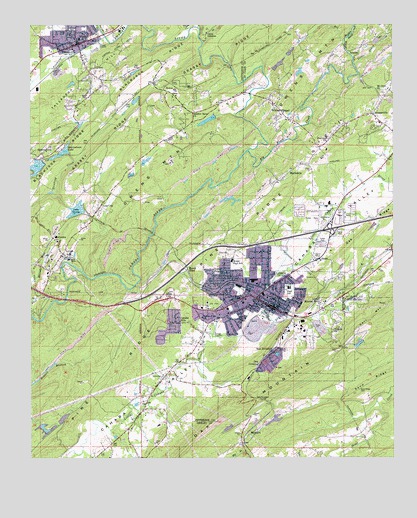 Leeds, AL USGS Topographic Map