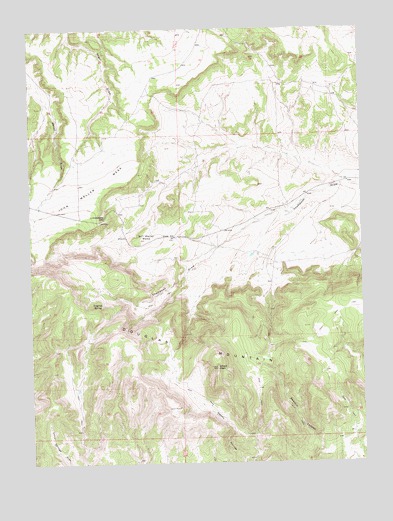 Limestone Hill, CO USGS Topographic Map