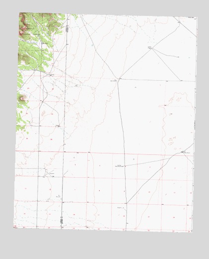 Lion Mountain NW, NM USGS Topographic Map