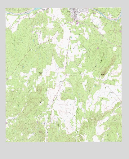 Llano South, TX USGS Topographic Map