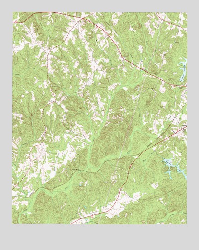 Baton Rouge, SC USGS Topographic Map