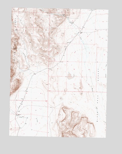 Battle Creek Ranch, NV USGS Topographic Map