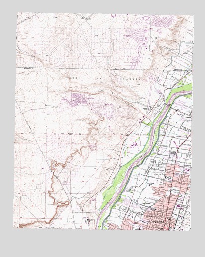 Los Griegos, NM USGS Topographic Map