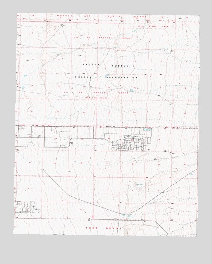 Los Lunas SE, NM USGS Topographic Map