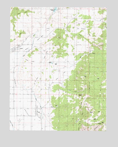 Lyman, UT USGS Topographic Map