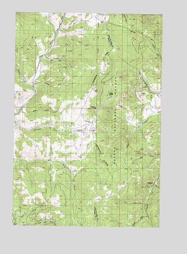 MacDonald Pass, MT USGS Topographic Map
