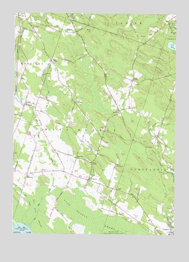 Mallory, NY USGS Topographic Map