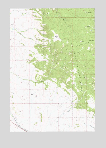 Manger Park, MT USGS Topographic Map