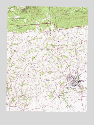 Manheim, PA USGS Topographic Map