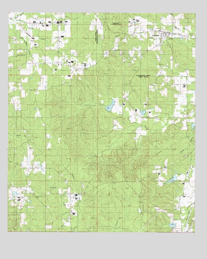 Marthaville, LA USGS Topographic Map