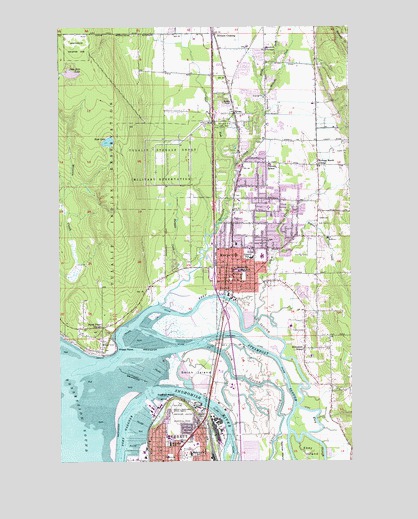 Marysville, WA USGS Topographic Map