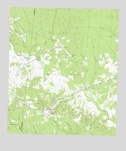 Maynard, TX USGS Topographic Map