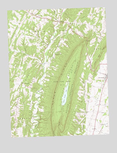 Meadow Grounds, PA USGS Topographic Map