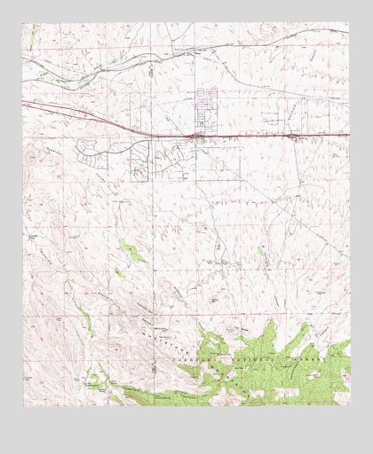 Mescal, AZ USGS Topographic Map