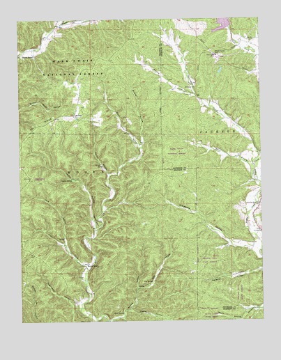 Midridge, MO USGS Topographic Map