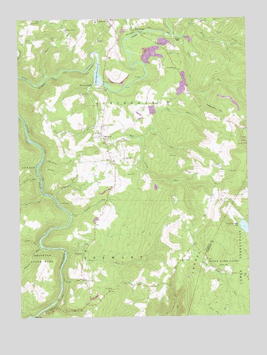 Mill Run, PA USGS Topographic Map