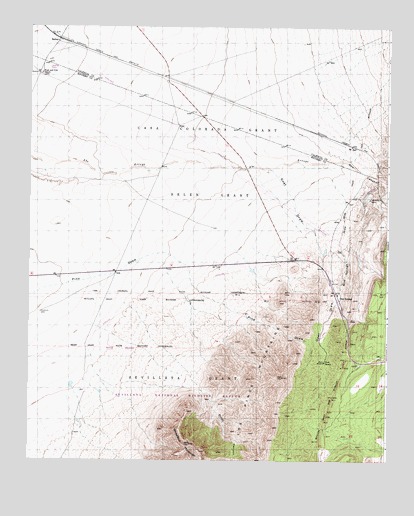 Becker, NM USGS Topographic Map