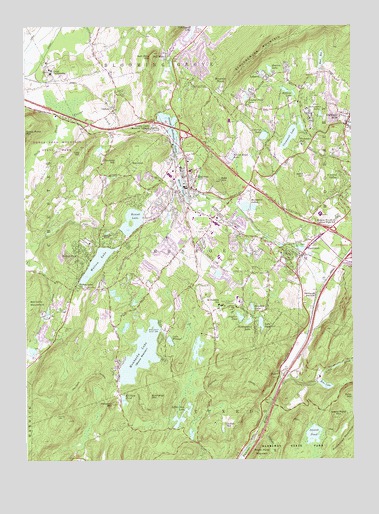 Monroe, NY USGS Topographic Map