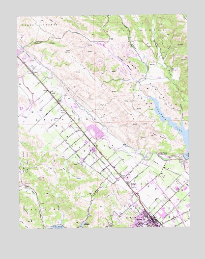Morgan Hill, CA USGS Topographic Map