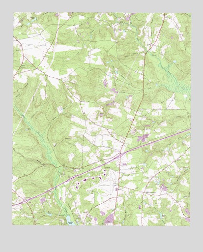 Aiken NW, SC USGS Topographic Map