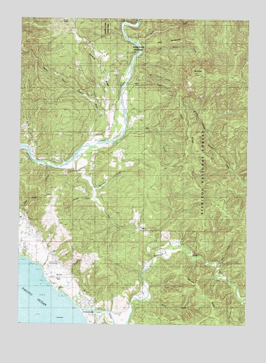 Mount Emily, OR USGS Topographic Map