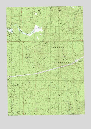 Mount Wilson, OR USGS Topographic Map