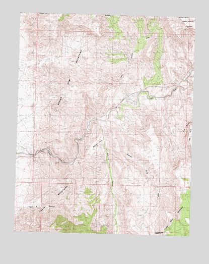 Mountain Sheep Spring, AZ USGS Topographic Map