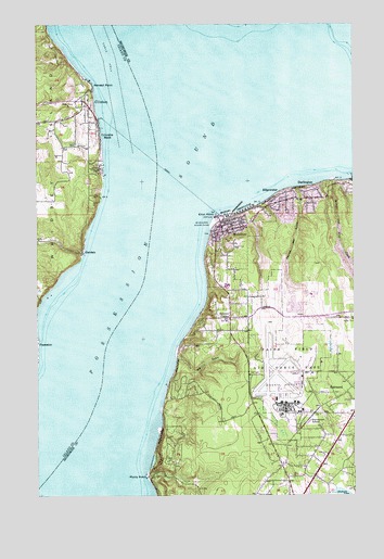 Mukilteo, WA USGS Topographic Map