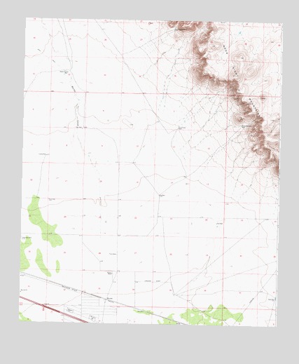 Myndus, NM USGS Topographic Map