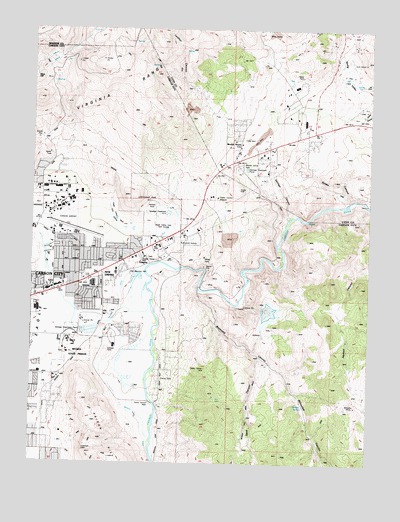 New Empire, NV USGS Topographic Map