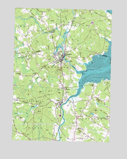 Newmarket, NH USGS Topographic Map