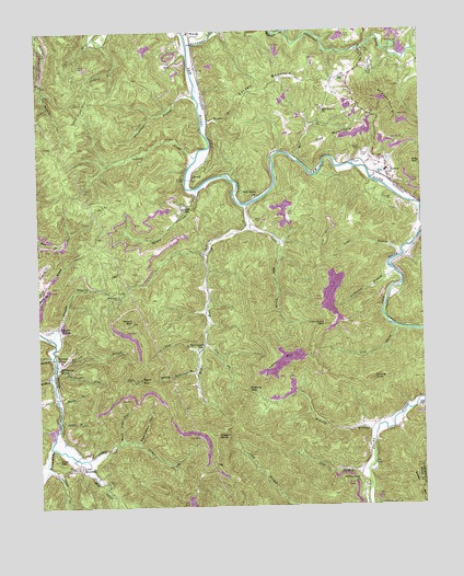 Norma, TN USGS Topographic Map