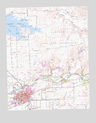 Oakdale, CA USGS Topographic Map