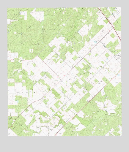 Oakville SW, TX USGS Topographic Map