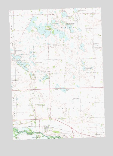 Odessa, MN USGS Topographic Map