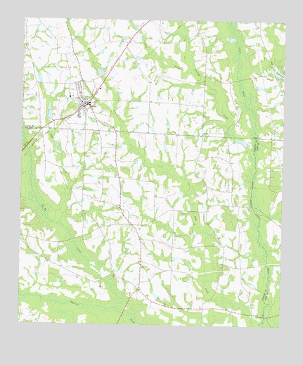 Omega, GA USGS Topographic Map
