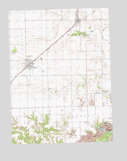 Oneida, IL USGS Topographic Map
