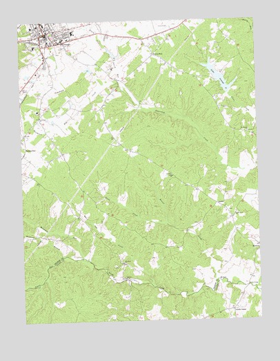 Orange, VA USGS Topographic Map