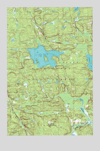Orr NE, MN USGS Topographic Map