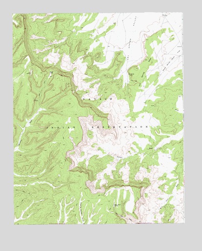 Owl Spring, AZ USGS Topographic Map