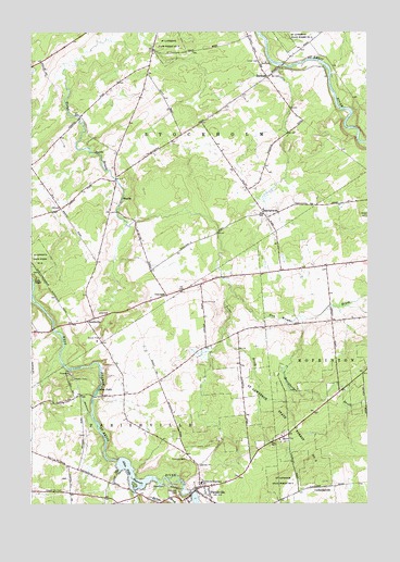 Parishville, NY USGS Topographic Map
