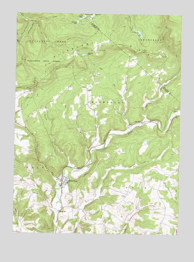 Picture Rocks, PA USGS Topographic Map
