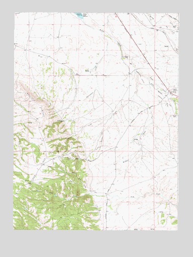 Best Ranch, WY USGS Topographic Map