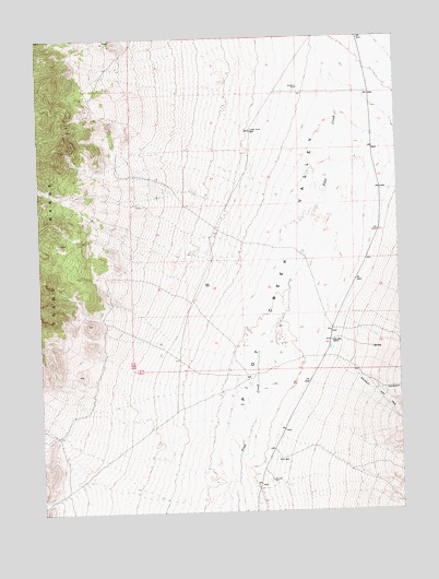 Pilot Peak SW, NV USGS Topographic Map