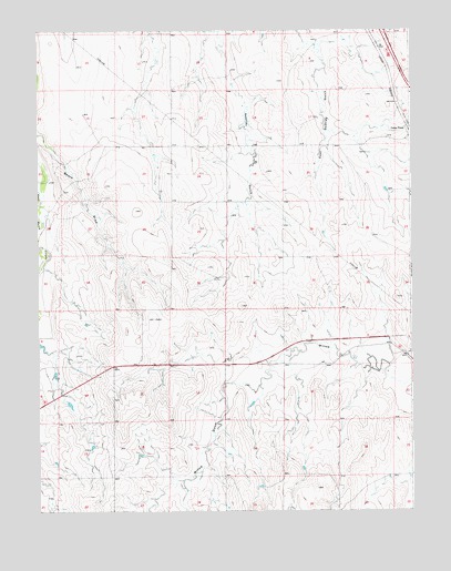 Beuck Draw, CO USGS Topographic Map