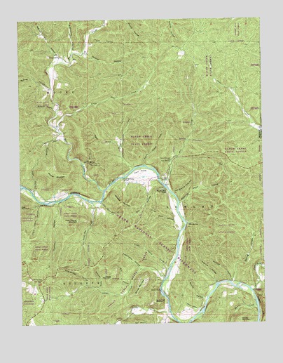 Powder Mill Ferry, MO USGS Topographic Map