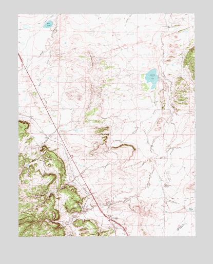 Pryor, CO USGS Topographic Map