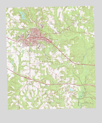 Quincy, FL USGS Topographic Map