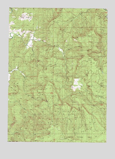 Rasler Creek, OR USGS Topographic Map