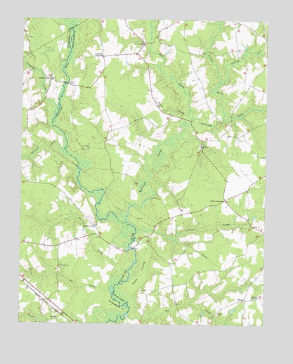 Raynor, VA USGS Topographic Map